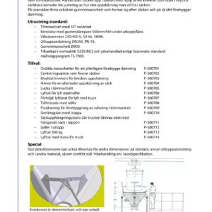 Storsäcksfyllare Scanmatic SS2