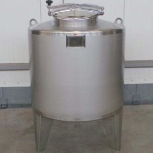 500 liter tank i Rostfritt 304