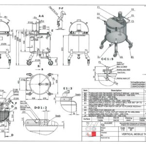 200 liter tank i Syrafast 316