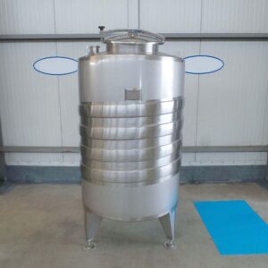 1500 liter tank i Syrafast 316