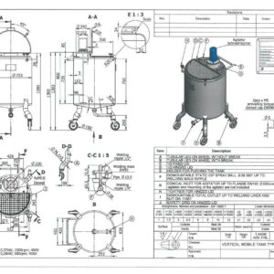 300 liter tank i Syrafast 316