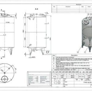 5200 liter tank i Syrafast 316