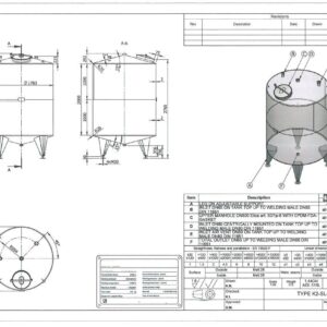 5400 liter tank i Syrafast 316