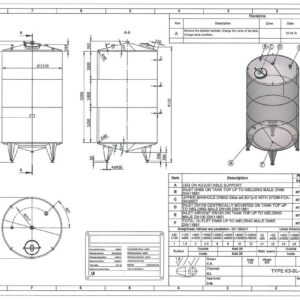 12600 liter tank i Syrafast 316