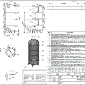 26000 liter tank i Syrafast 316