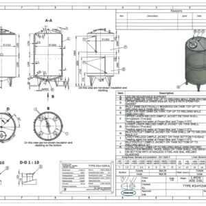 5200 liter tank i Syrafast 316