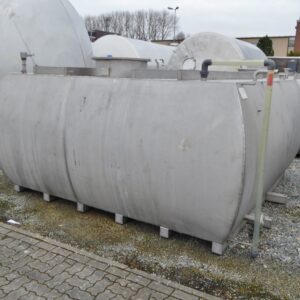 15600 liter tank i Rostfritt 304