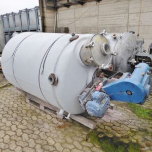 3000 liter tank i Syrafast 316