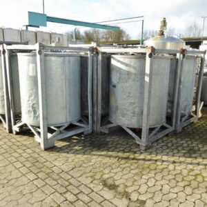 1000 liter tank i Rostfritt 304