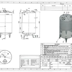 10300 liter tank i Rostfritt 304