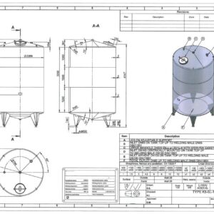 15300 liter tank i Syrafast 316