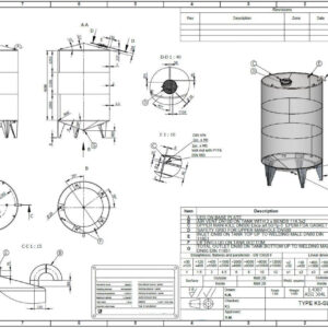 30400 liter tank i Rostfritt 304