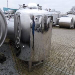 1280 liter tank i Syrafast 316