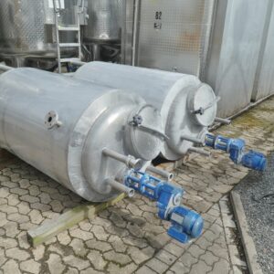 750 liter tank i Rostfritt 304