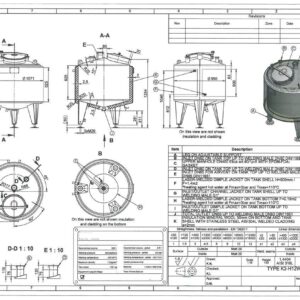 520 liter tank i Syrafast 316