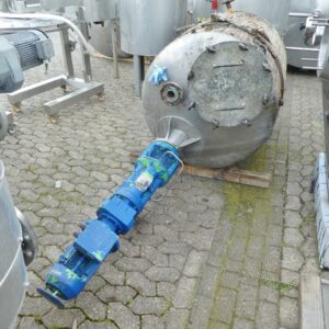 1100 liter tank i Syrafast 316