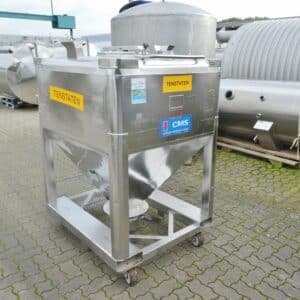 1000 liter tank i Syrafast 316