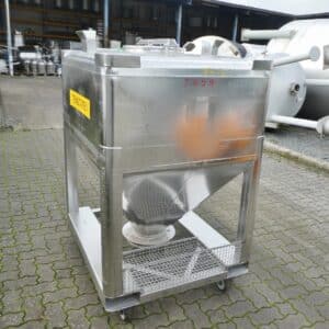 1000 liter tank i Syrafast 316