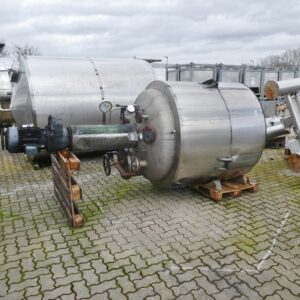 1750 liter tank i Syrafast 316