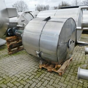 1750 liter tank i Syrafast 316