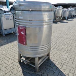 1000 liter tank i Rostfritt 304