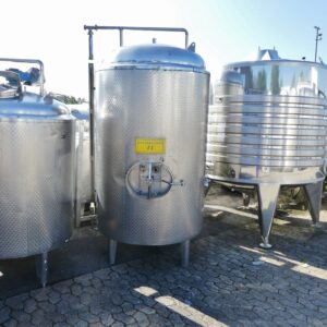 2000 liter tank i Rostfritt 304