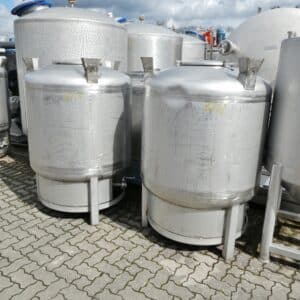 1000 liter tank i Rostfritt 304