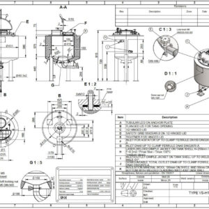 50 liter tank i Syrafast 316