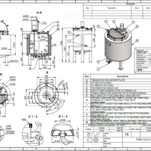 300 liter tank i Syrafast 316