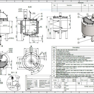 500 liter tank i Syrafast 316