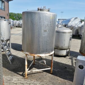 1100 liter tank i Rostfritt 304