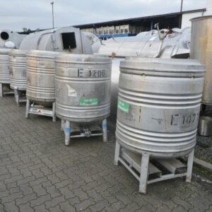 800 liter tank i Rostfritt 304