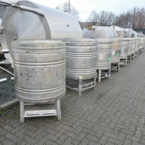 800 liter tank i Rostfritt 304