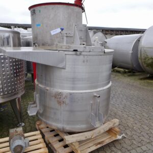 1300 liter tank i Syrafast 316