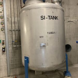 4000 liter tank i Rostfritt 304