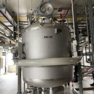 3500 liter tank i Syrafast 316