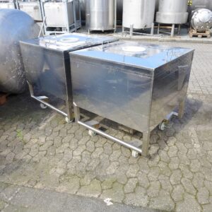 700 liter tank i Rostfritt 304