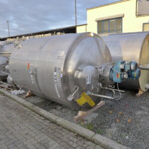 5000 liter tank i Syrafast 316