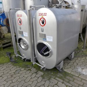 1220 liter tank i Rostfritt 304