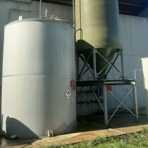 24450 liter tank i Rostfritt 304 (dubbelmantlad)