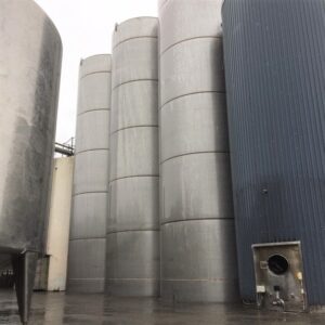 95000 liter tank i Rostfritt 304