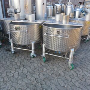 500 liter tank i Rostfritt 304