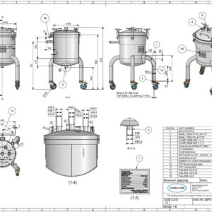 50 liter tank i Syrafast 316