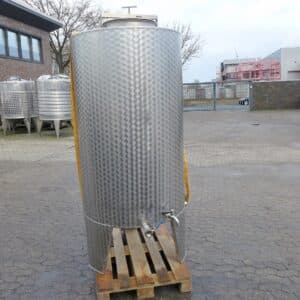 1000 liter tank i Rostfritt 304