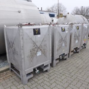 950 liter tank i Rostfritt 304