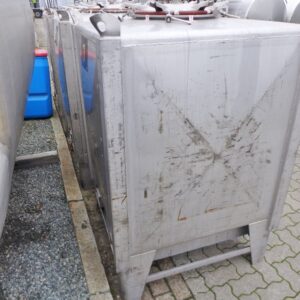 950 liter tank i Rostfritt 304