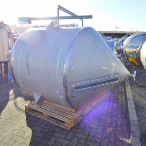 3500 liter tank i Syrafast 316