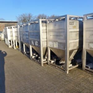 2000 liter tank i Rostfritt 304