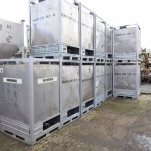 1000 liter tank i Rostfritt 304