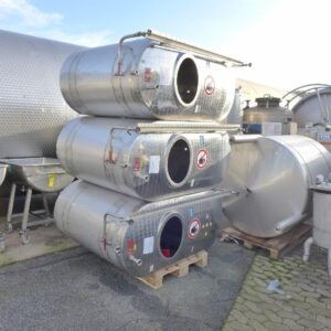 1100 liter tank i Rostfritt 304